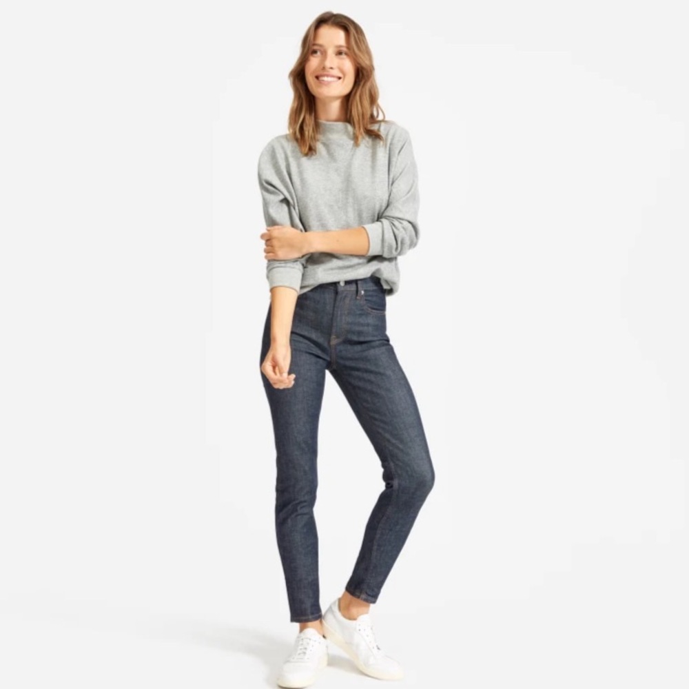 Everlane The High-Rise Skinny Ankle Jean